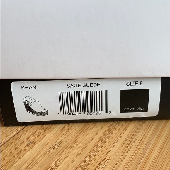 Dolce Vita Suede Espadrille Slingback Platforms - Picture 5 of 5